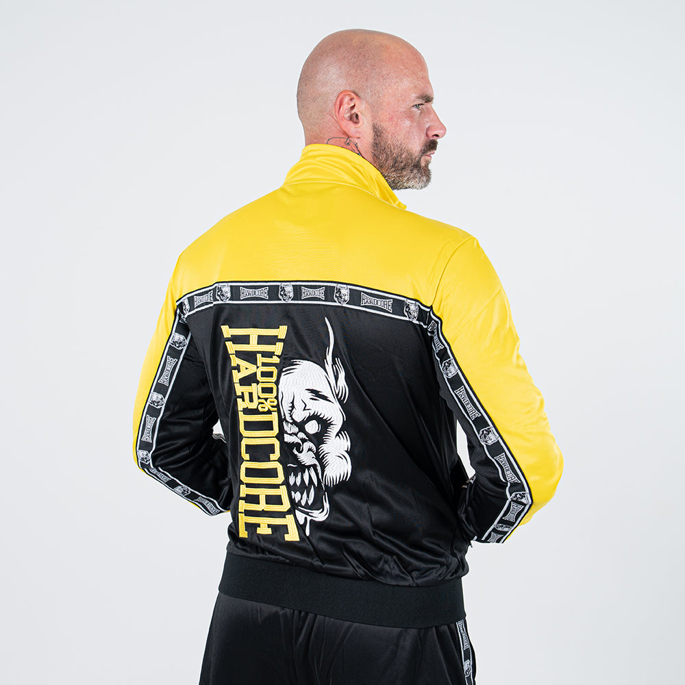 100% HARDCORE TRAINING JACKET ESSENTIAL YELLOW