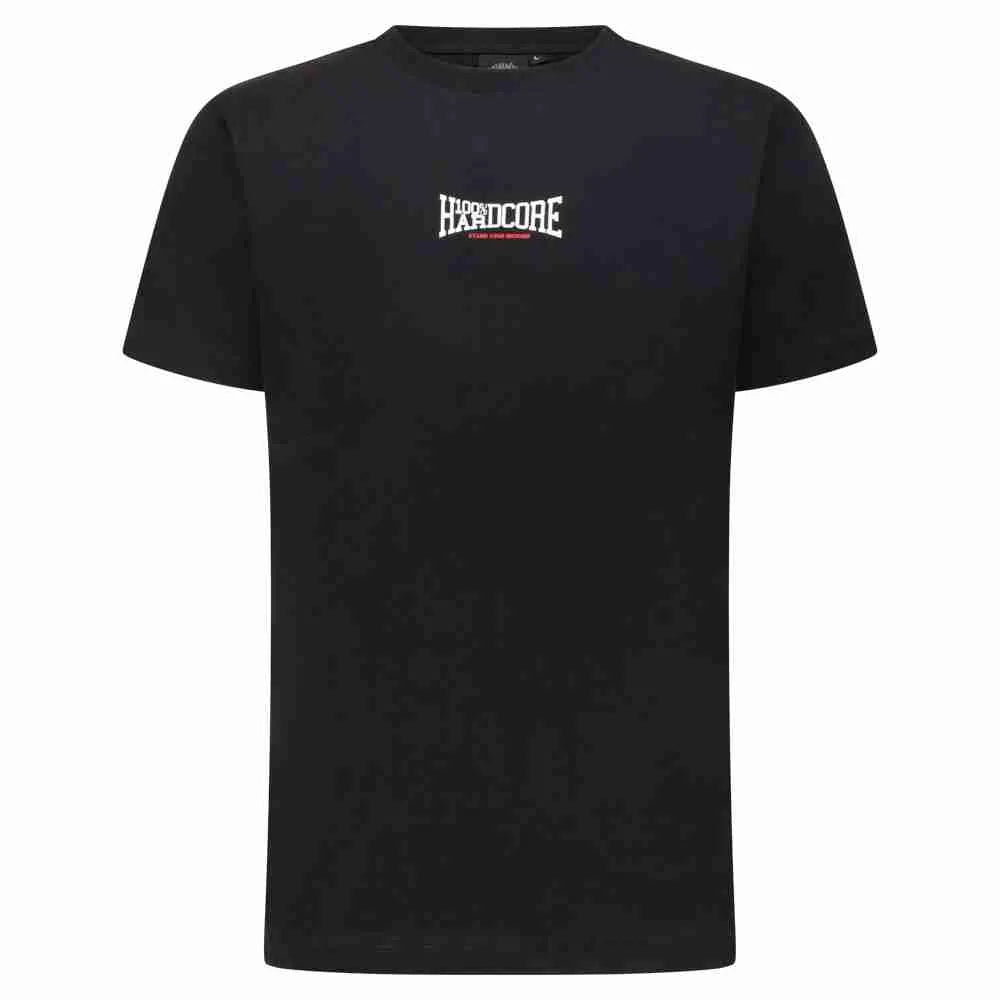 100% HARDCORE T-SHIRT Dog BLACK