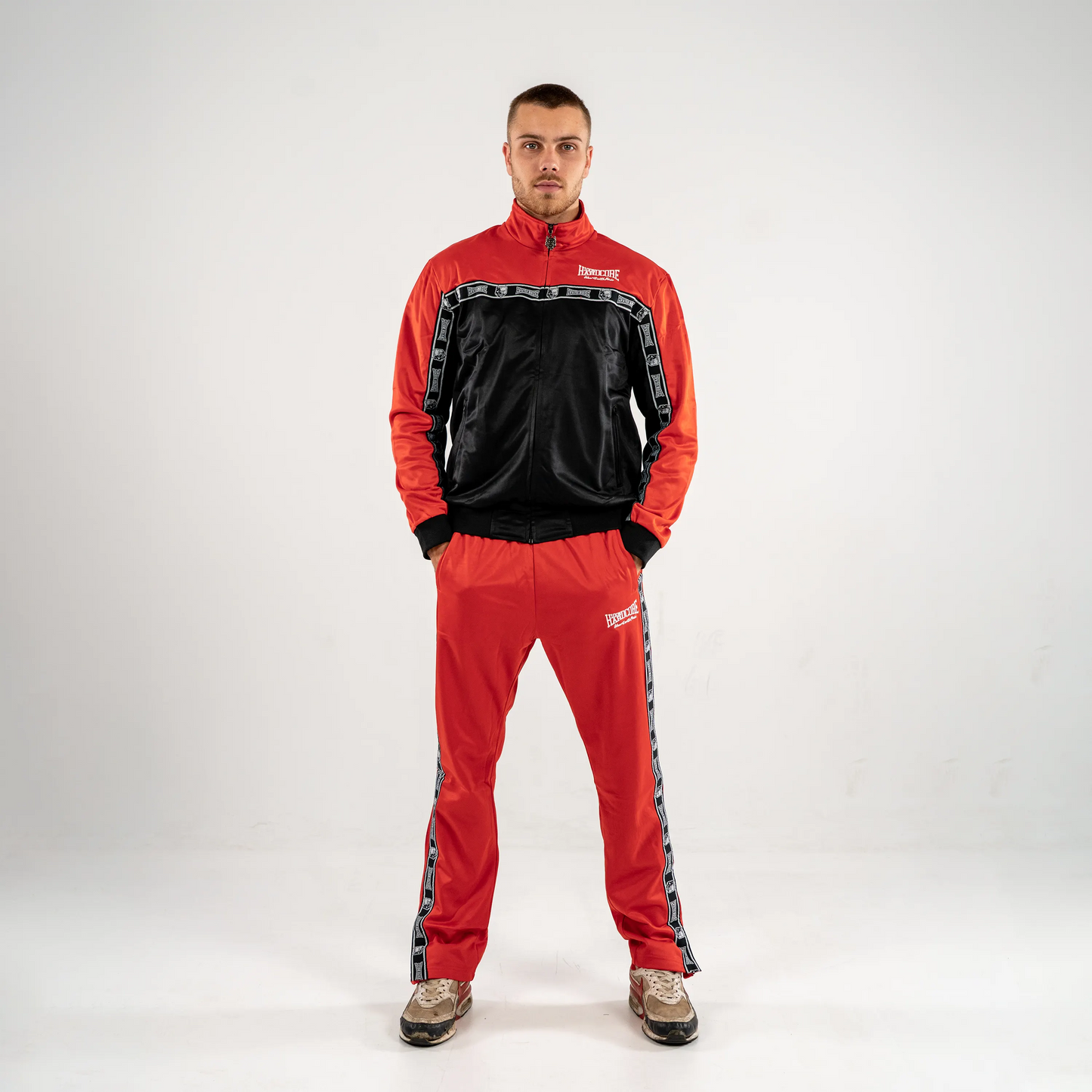 100% Hardcore Training Jacket Essential Bright Red