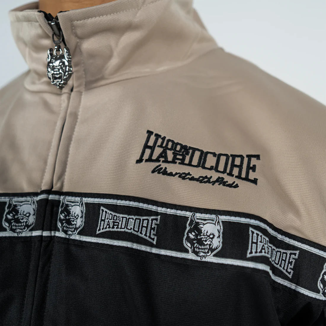 100% Hardcore Training Jacket Essential Sand