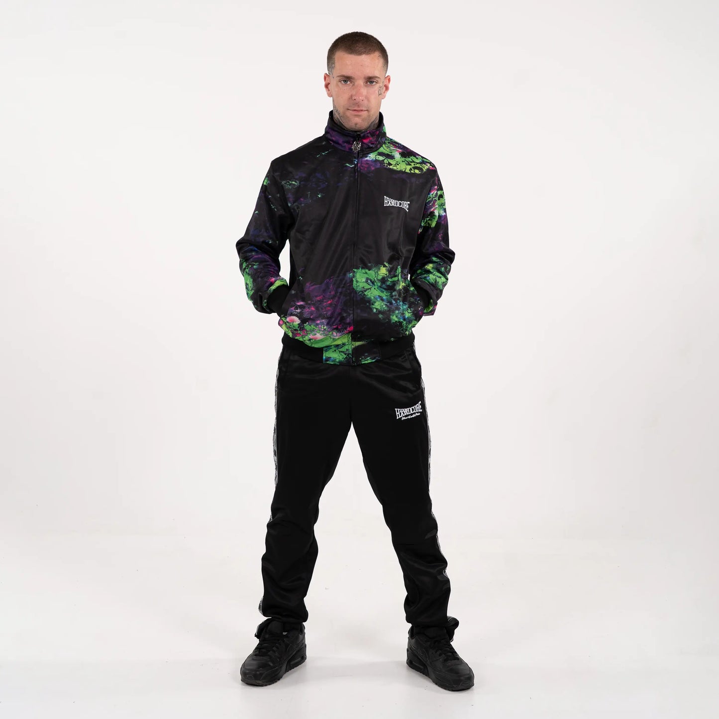 100% Hardcore Training Jacket Toxic Drip