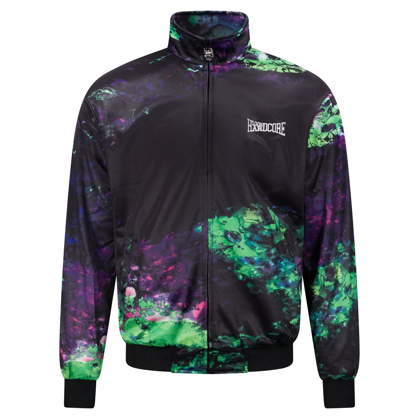 100% Hardcore Training Jacket Toxic Drip