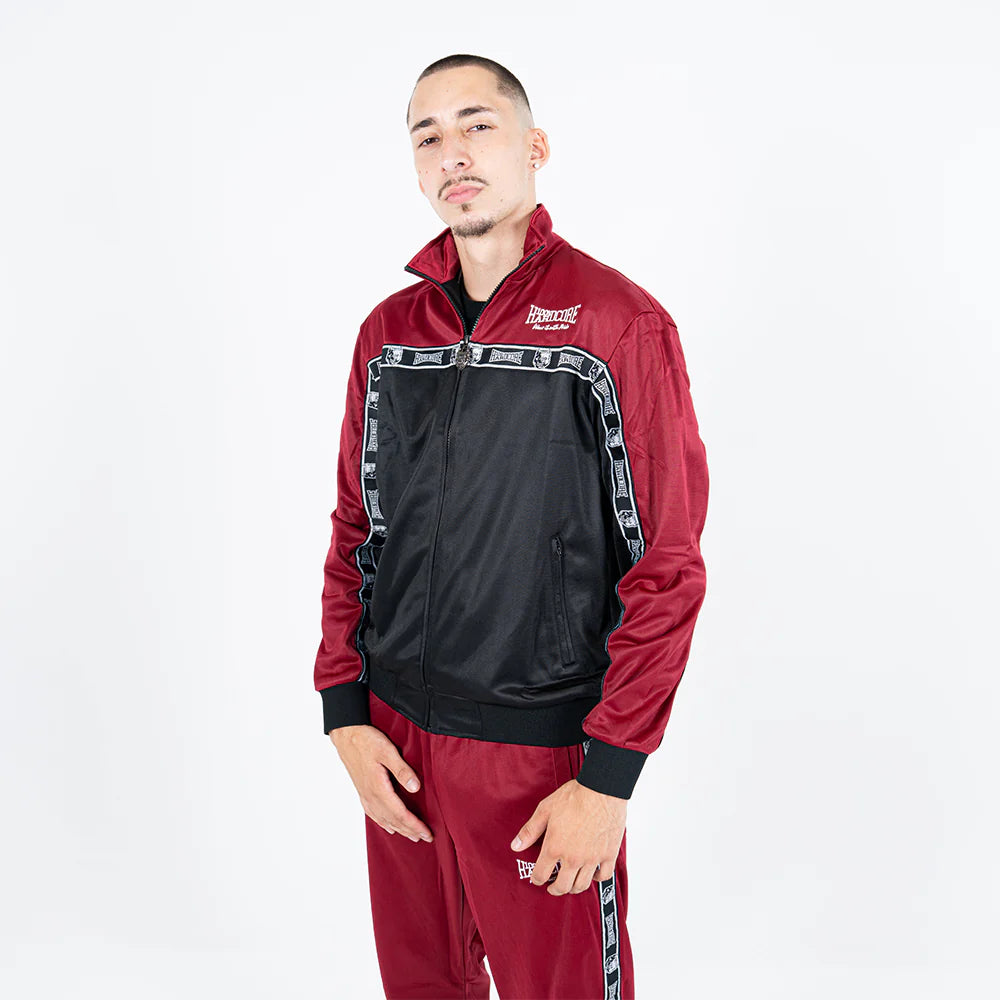 100% Hardcore Training jacket Branded Rage Bordeaux