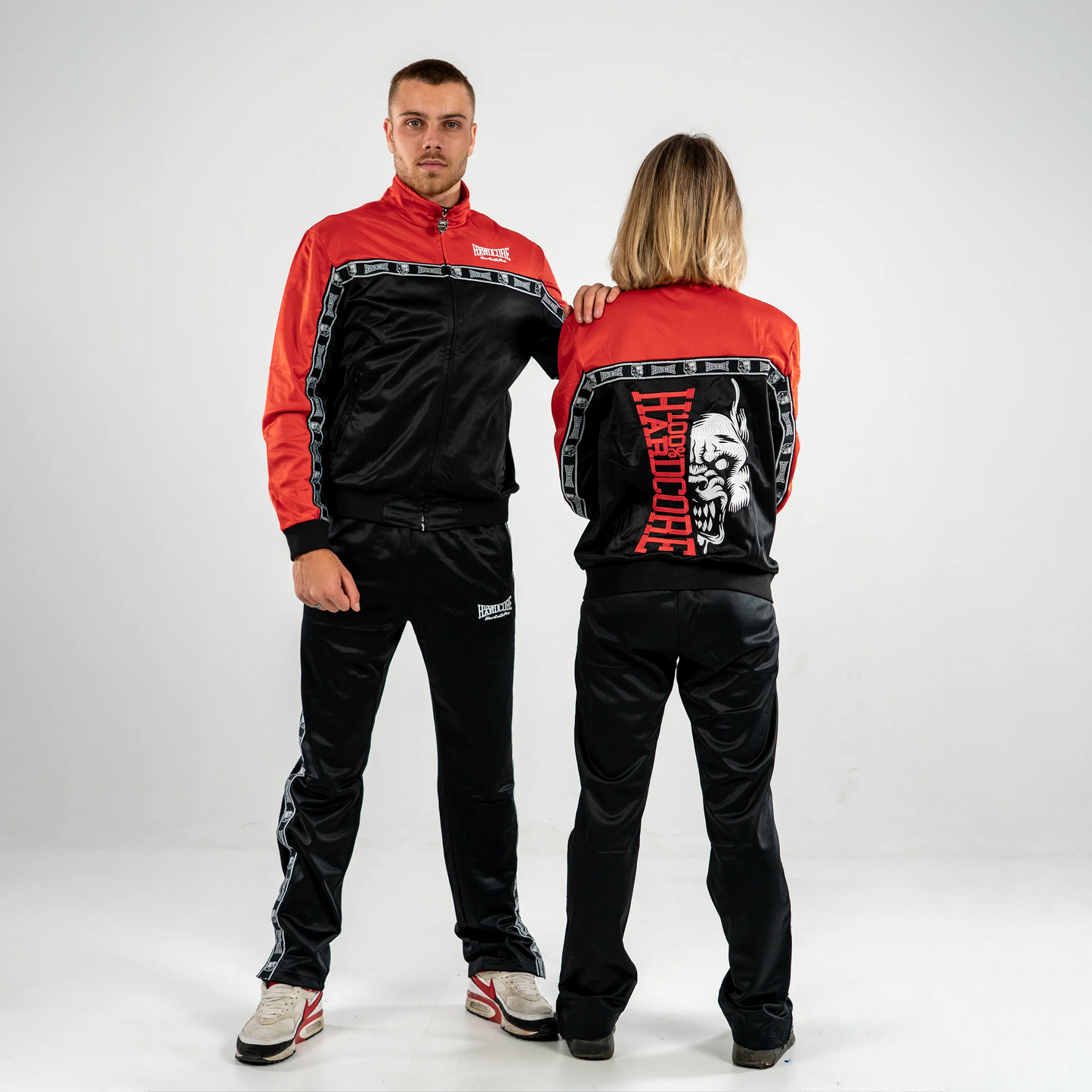 100% Hardcore Trainingsuit Essential Bright Red/Black