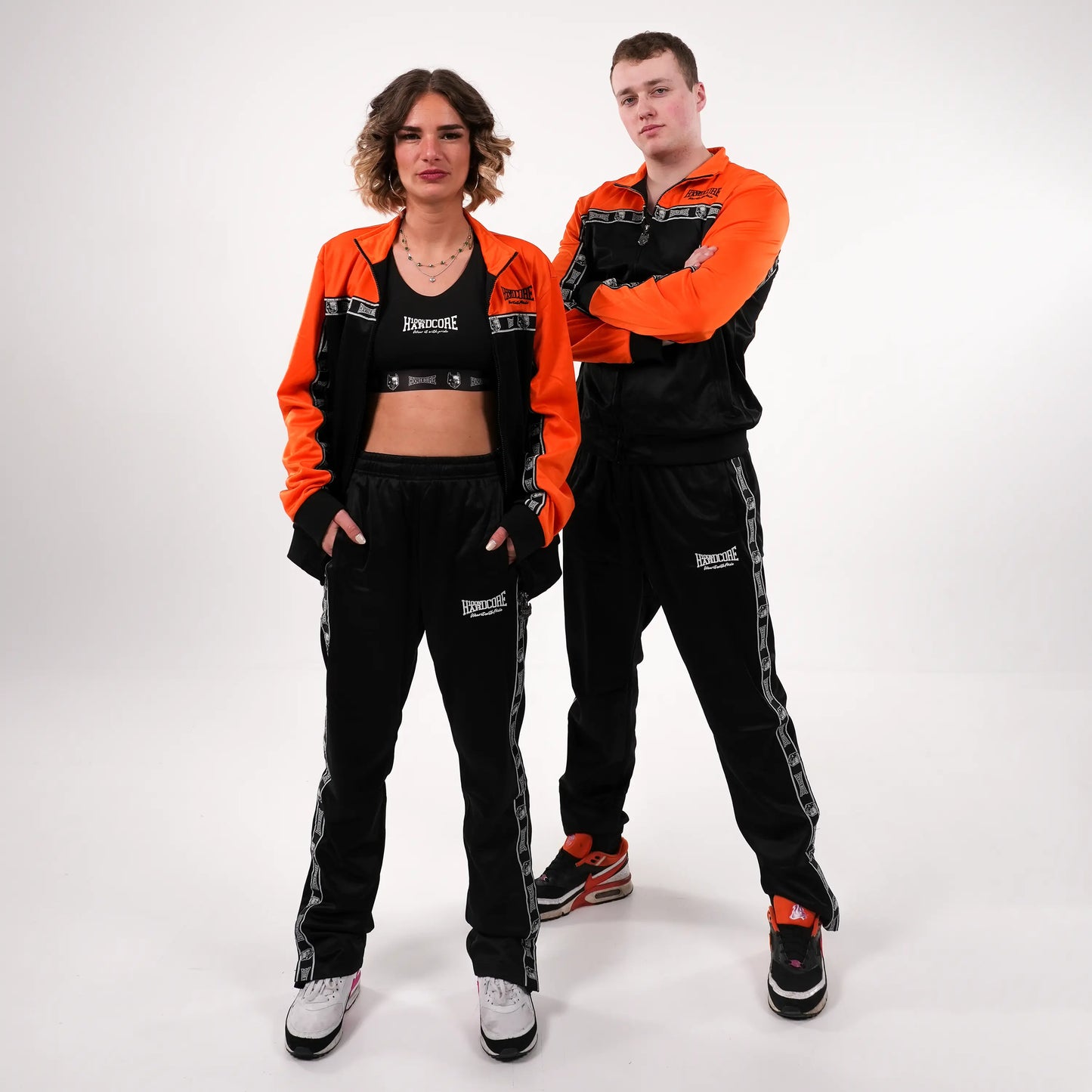 100% Hardcore Trainingsuit Essential Orange/Black