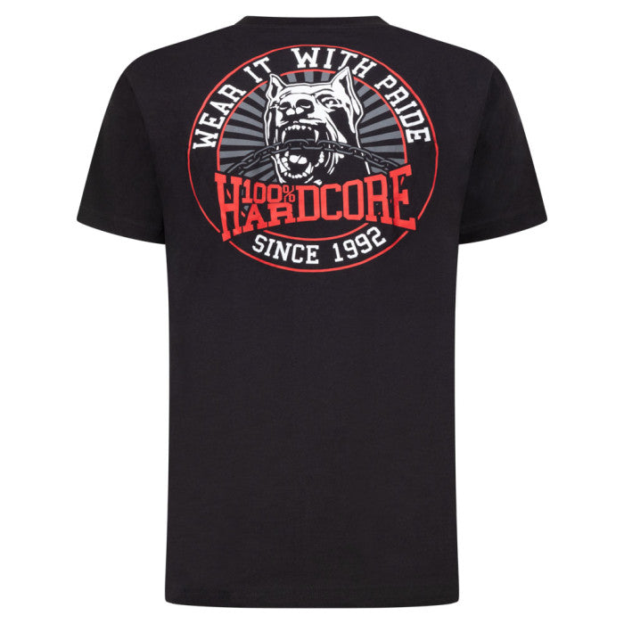 100% Hardcore T-shirt Coach | Black ***