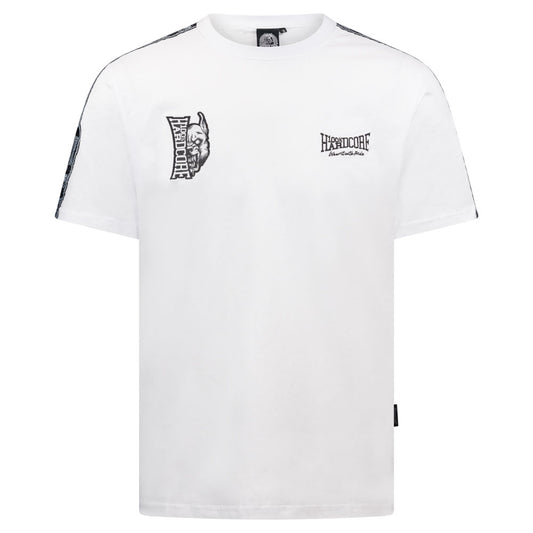 100% HARDCORE T-SHIRT ESSENTIAL WHITE