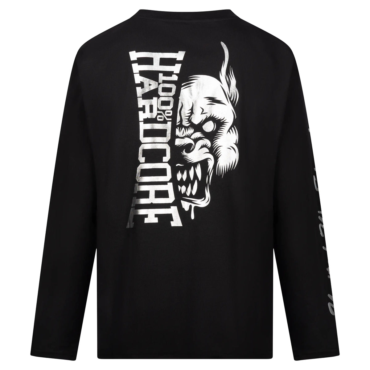 100% Hardcore Longsleeve Silver
