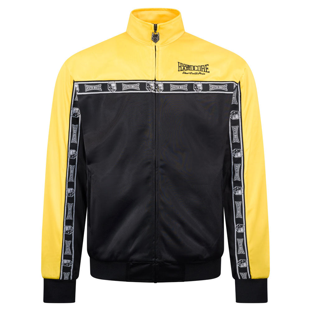 100% HARDCORE TRAINING JACKET ESSENTIAL YELLOW