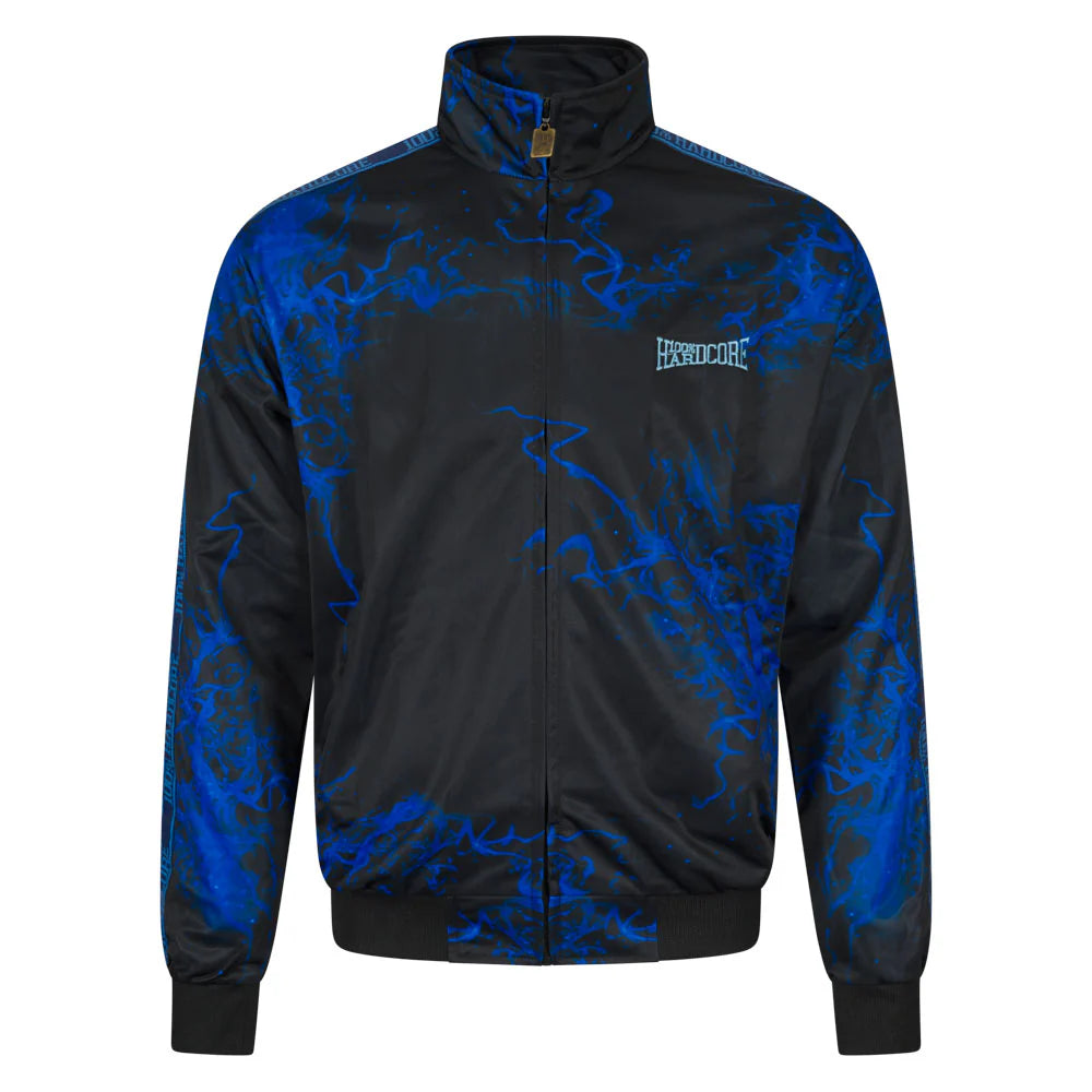 100% Hardcore Training Jacket Flaming Dog Blue