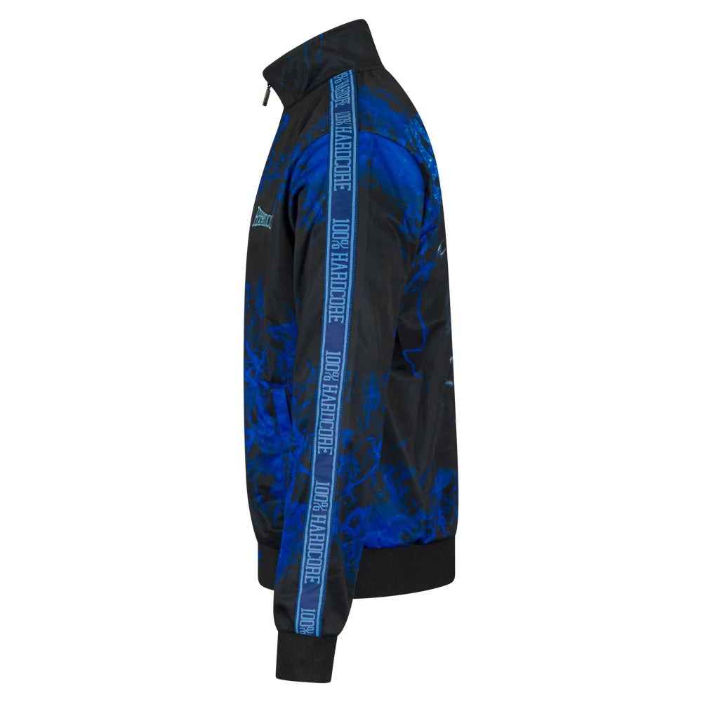 100% Hardcore Training Jacket Flaming Dog Blue