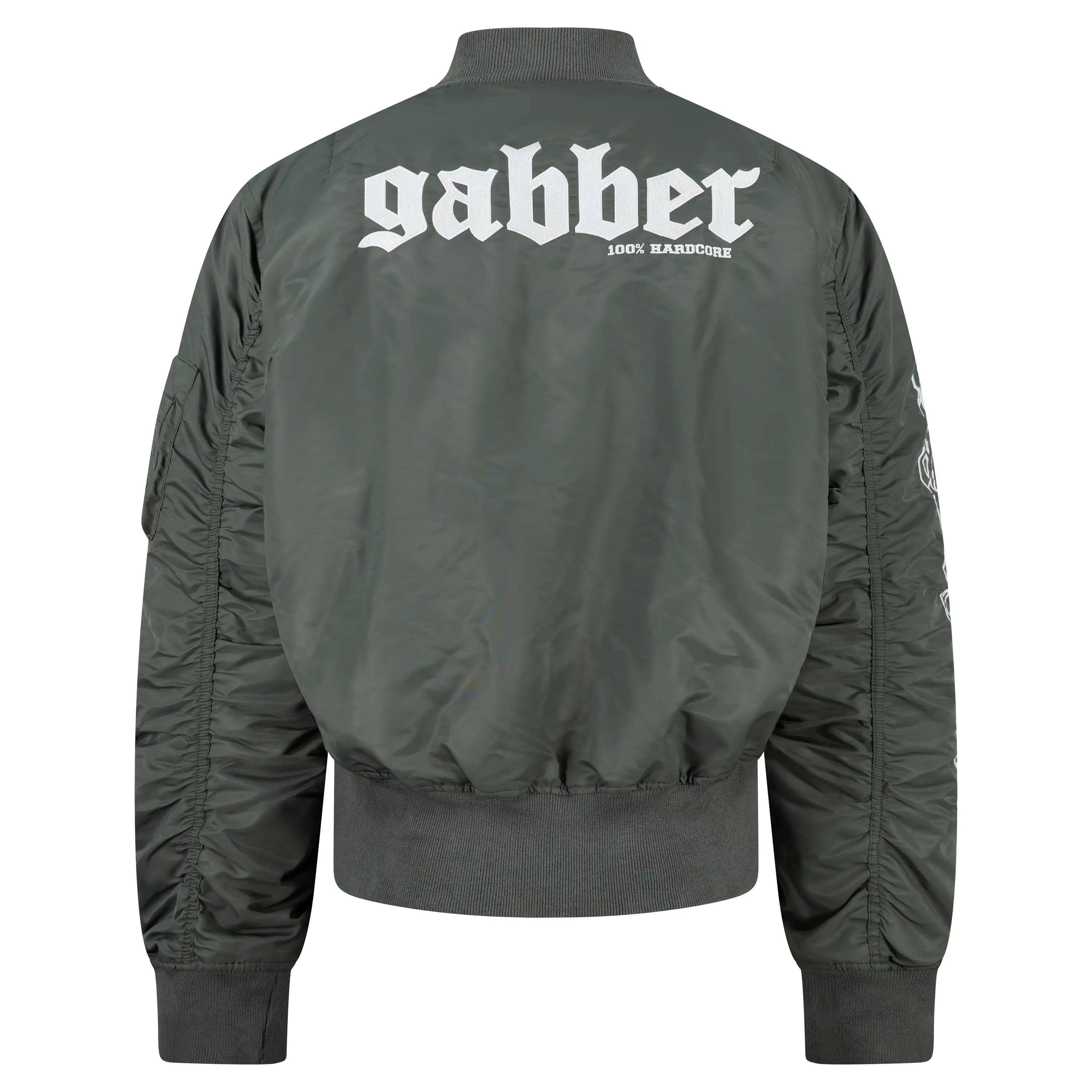100% Hardcore Bomberjacket Gabber Green – GABBERPLANET