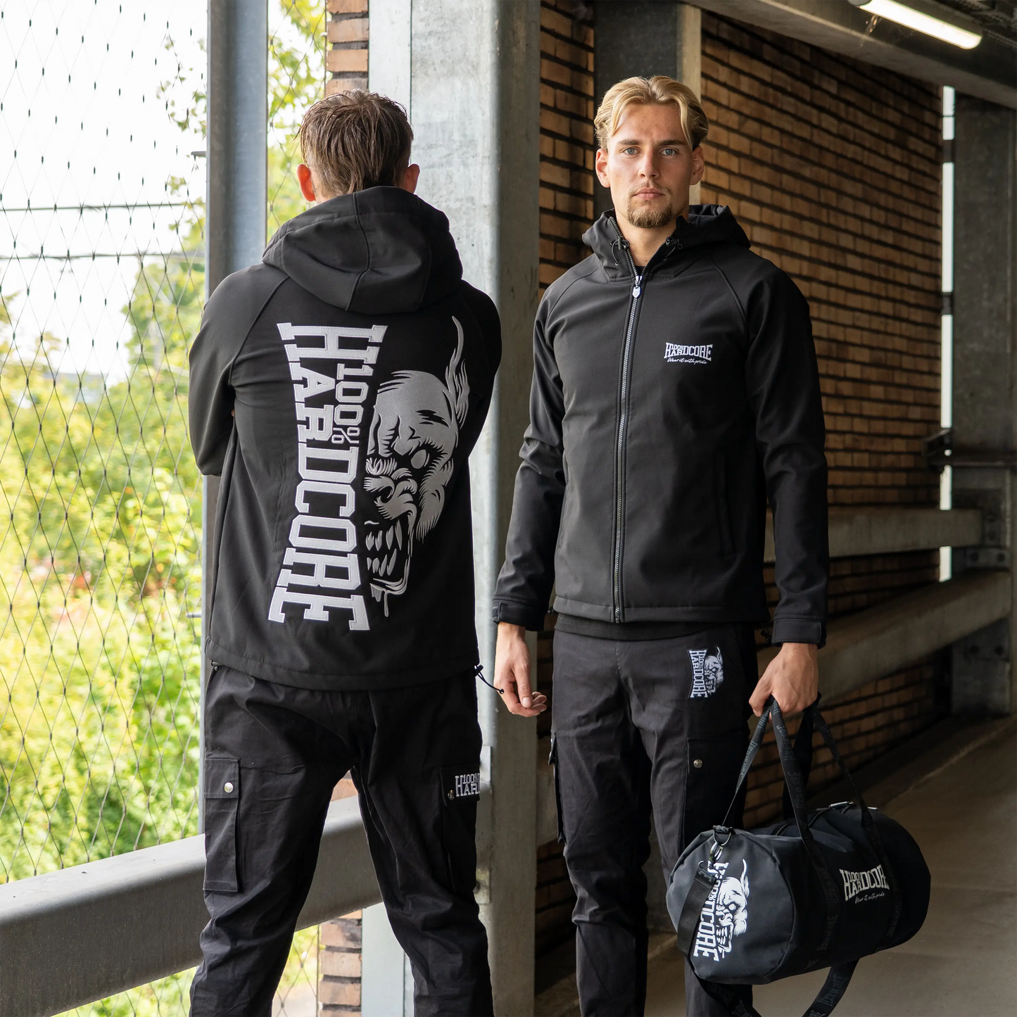100% Hardcore Softshell Jacket Branded Rage