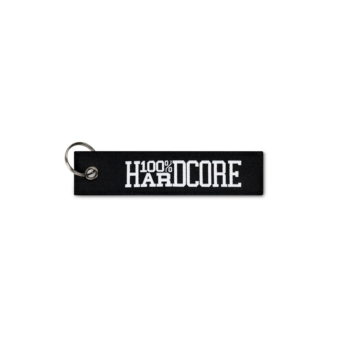 100% Hardcore Keytag Logo Oldschool