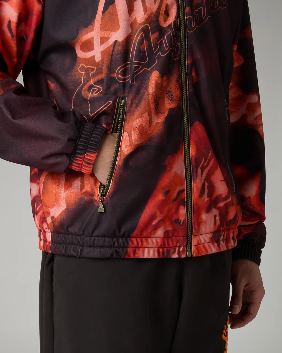 AUSTRALIAN GABBER JACKETS SPECIAL EDITION Rust Printed Track Jacket