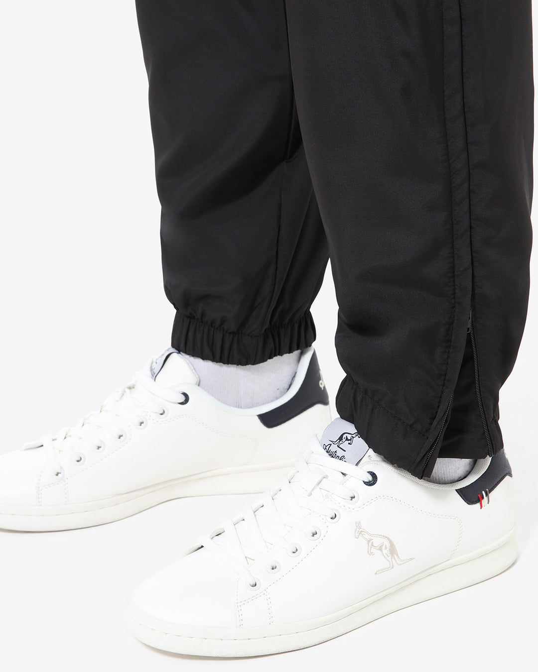 Australian Smash Pants Big Logo Black / White - GABBERPLANET