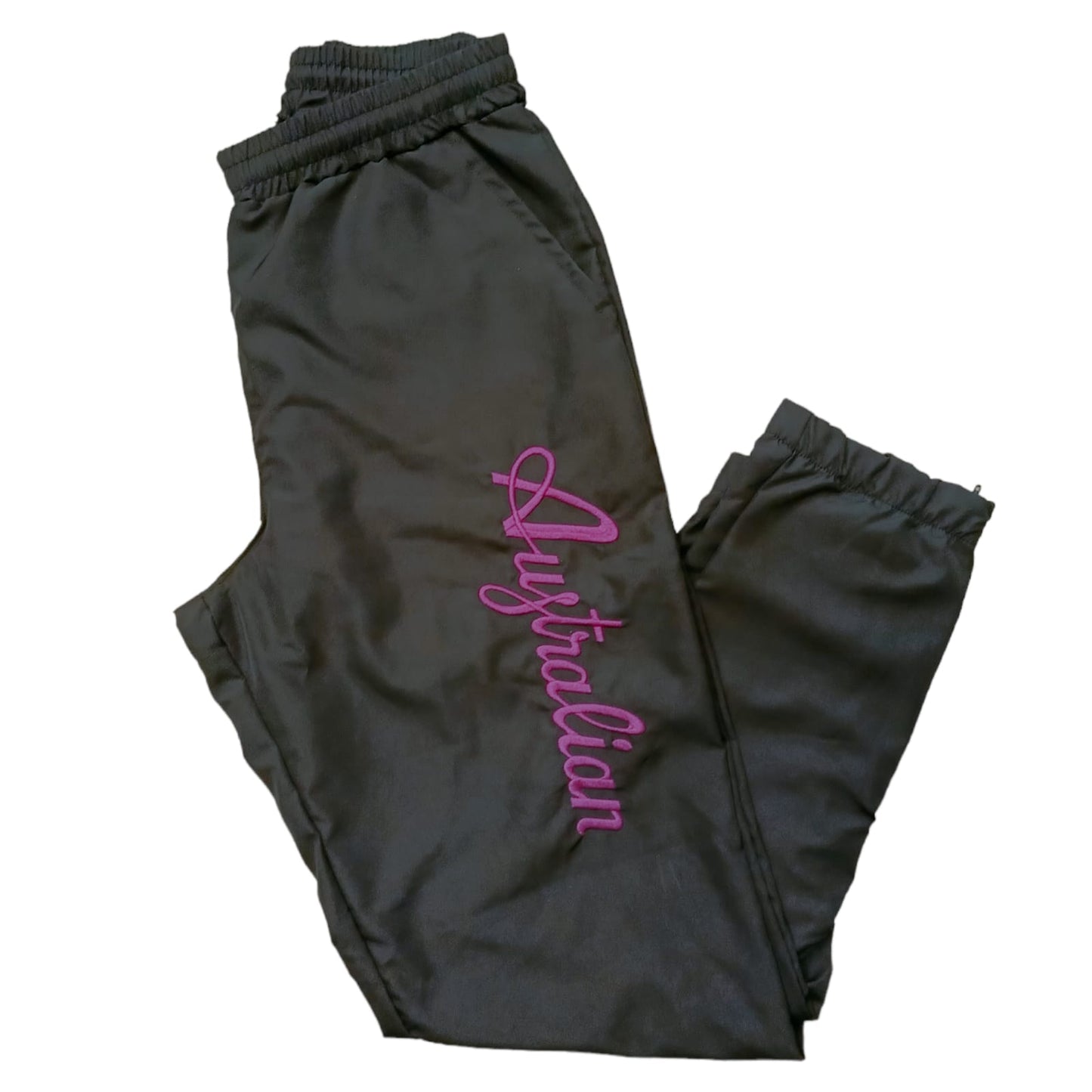 Australian Smash Pants Big Logo Black / Purple - GABBERPLANET