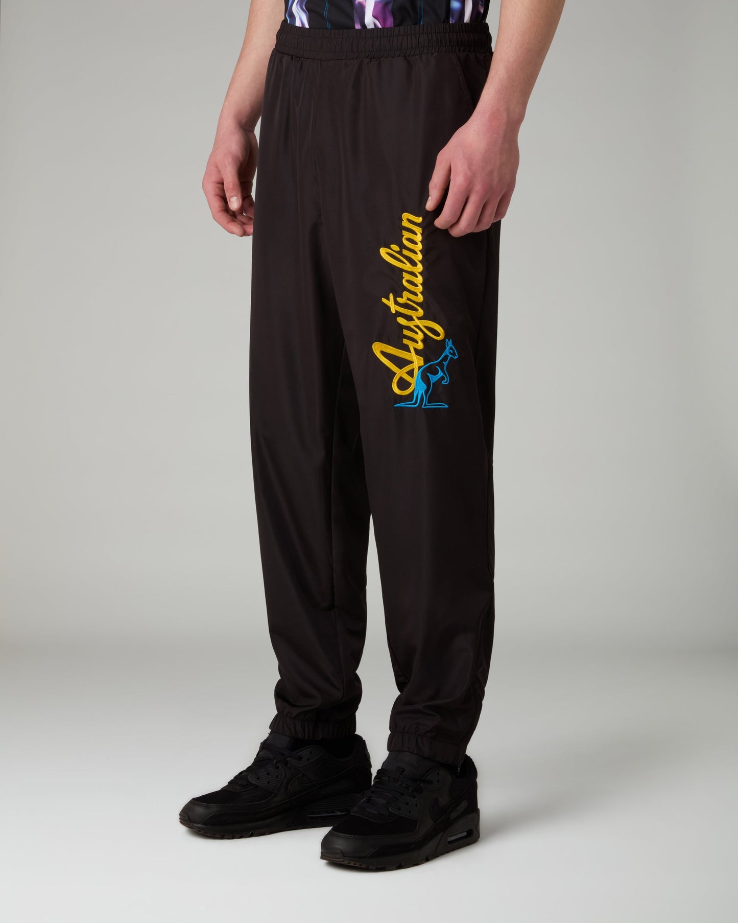 AUSTRALIAN GABBER ARCHIVE PANTALONE SMASH BUMPER LOGO ARUPA0013 003A STOCK