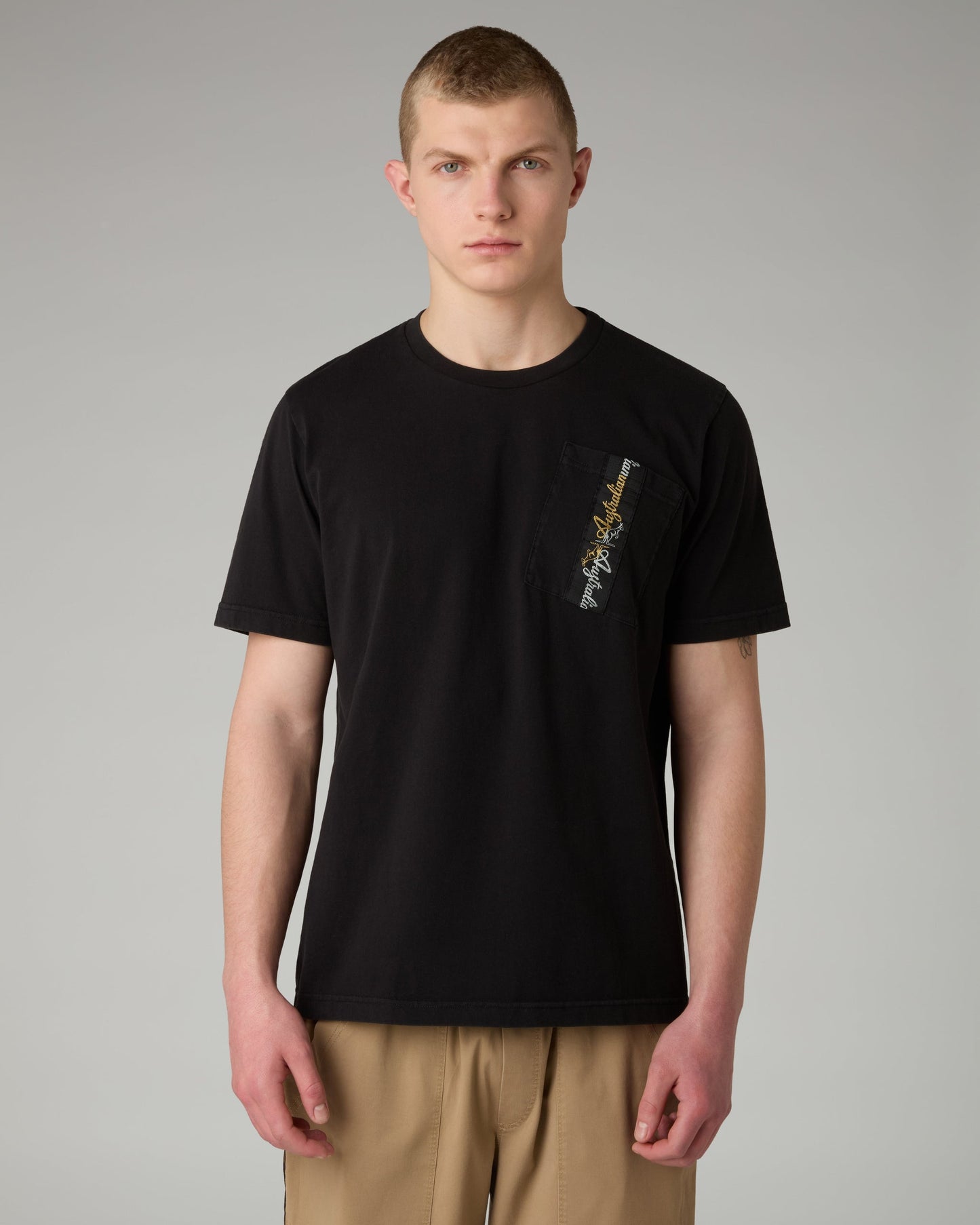 AUSTRALIAN GABBER ARCHIVE LUX01 T-SHIRT POCKET JERSEY ARUTS0014 003 STOCK