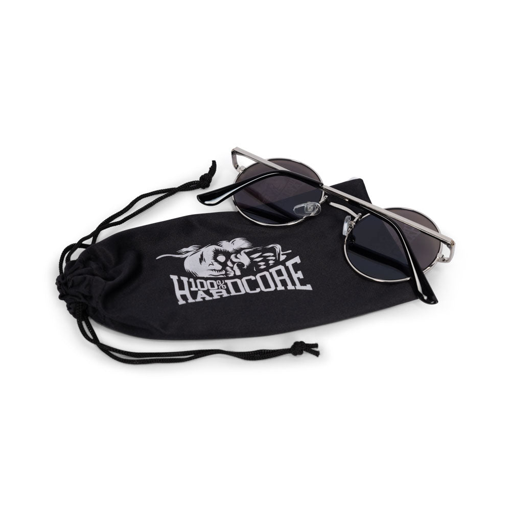 100% HARDCORE SUNGLASSES BLUE REVO