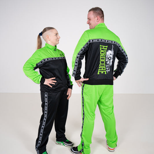 100% HARDCORE TRAININGSUIT ESSENTIAL GREEN / BLACK + GIFT