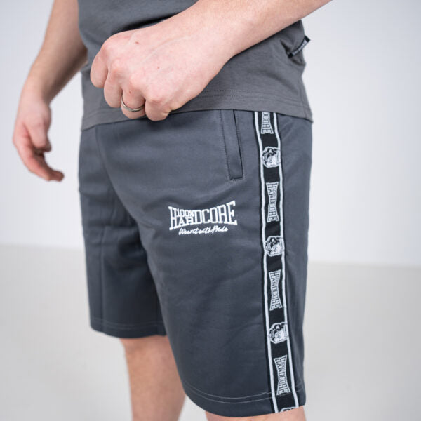 100% HARDCORE SHORT TRAINING PANTS ESSENTIAL GREY