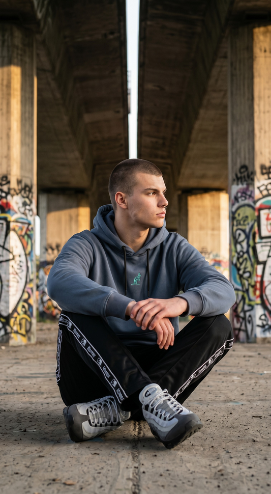 AUSTRALIAN GABBER FELPA CAPPUCIO Plancton Hoodie