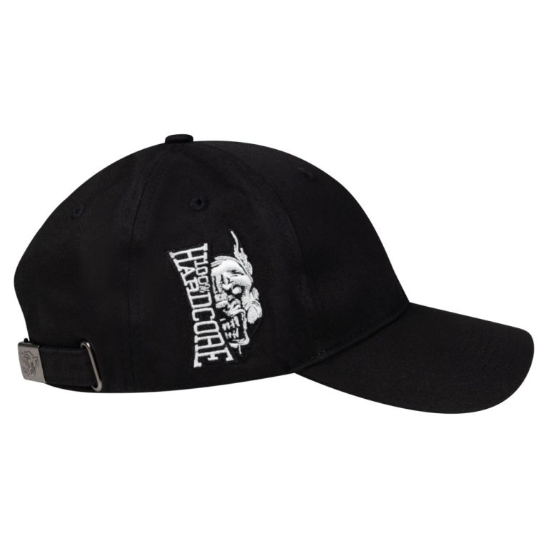 100% Hardcore Cap Essential Black - GABBERPLANET