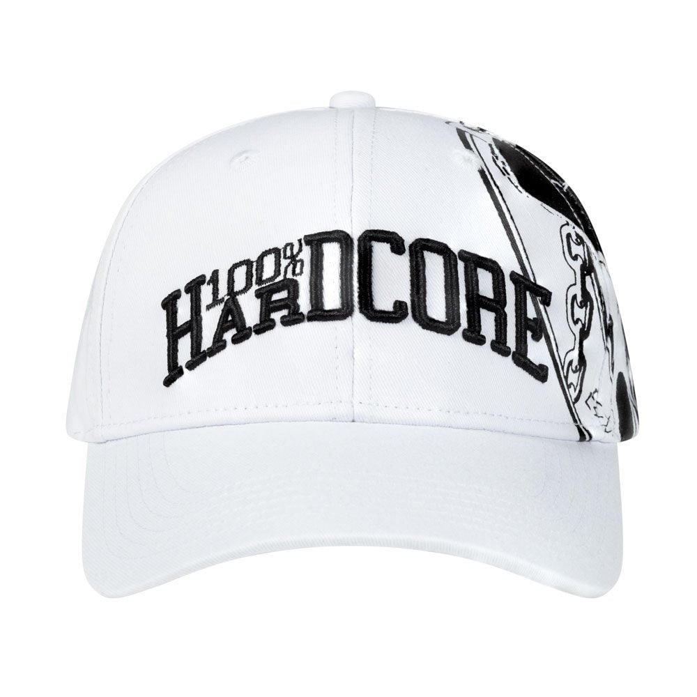 100% Hardcore Cap United We Stand White - GABBERPLANET