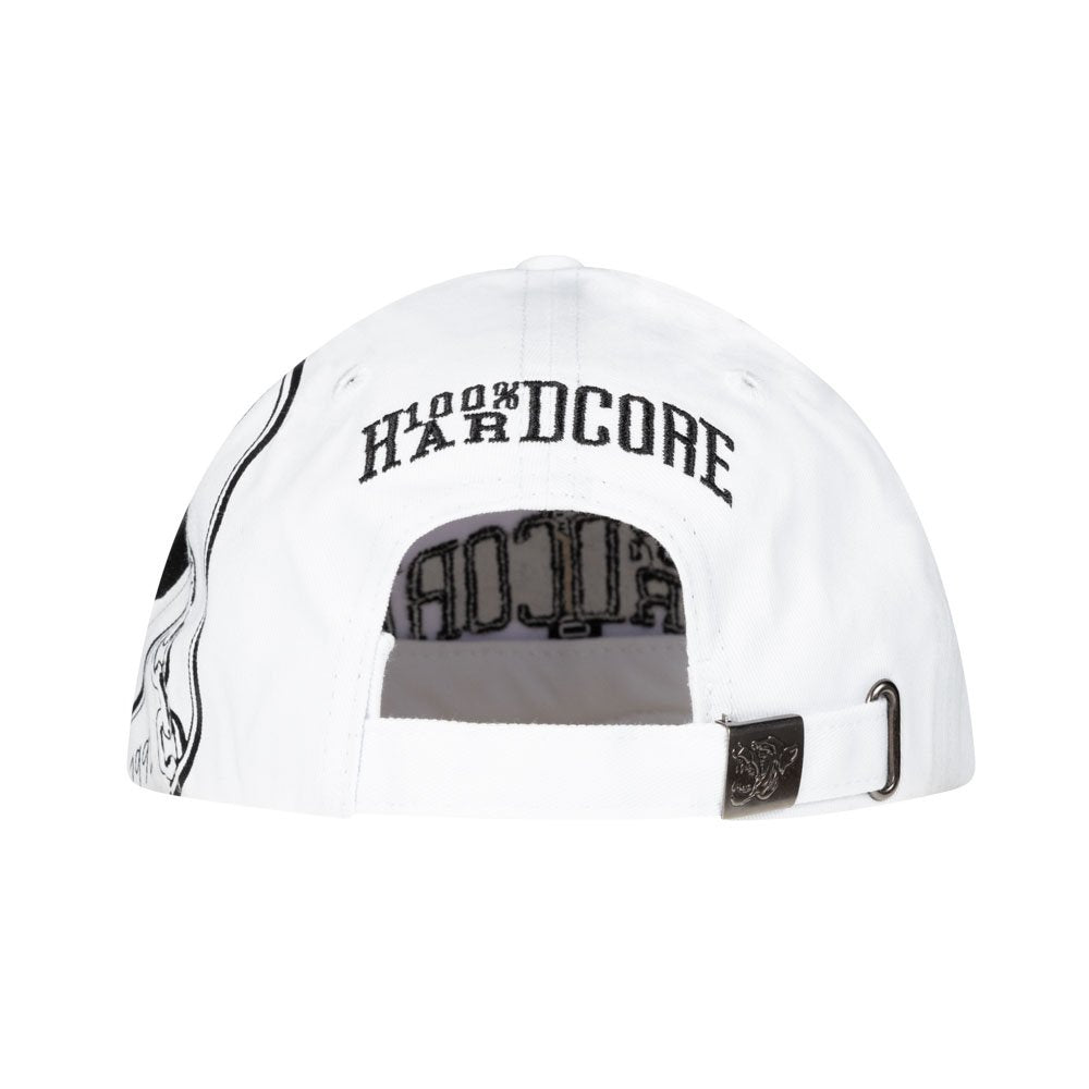 100% Hardcore Cap United We Stand White - GABBERPLANET