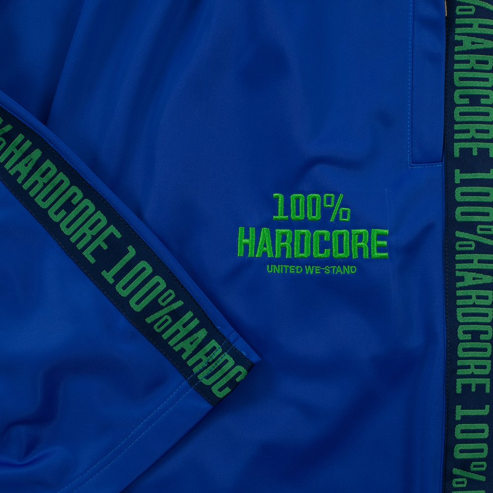 100% Hardcore Shorts United Sport Blue - GABBERPLANET