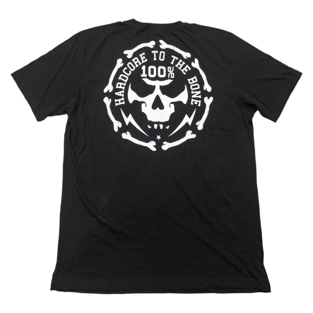 100% Hardcore T-Shirt Hardcore to the Bone