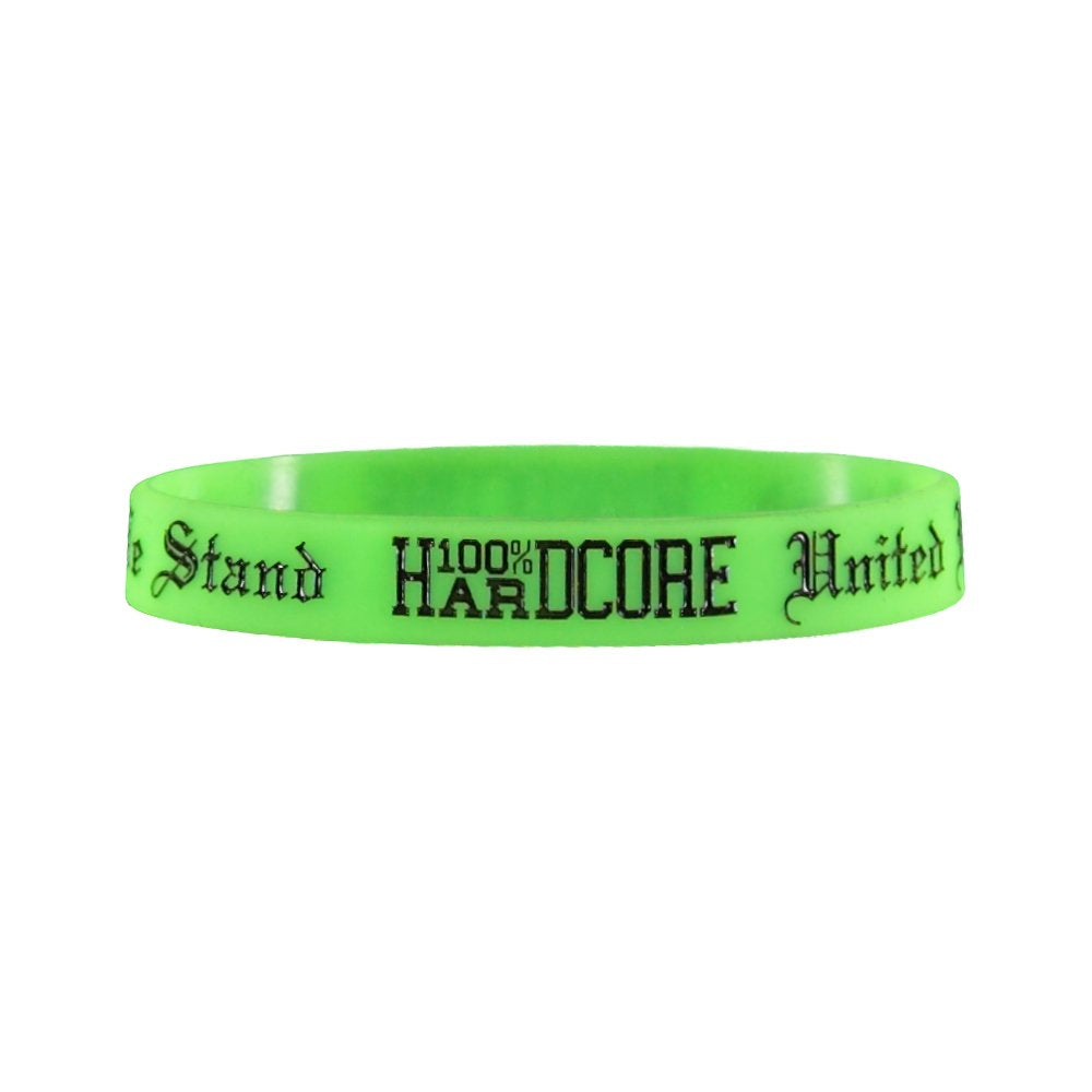 100% Hardcore Wristband United 3 pz