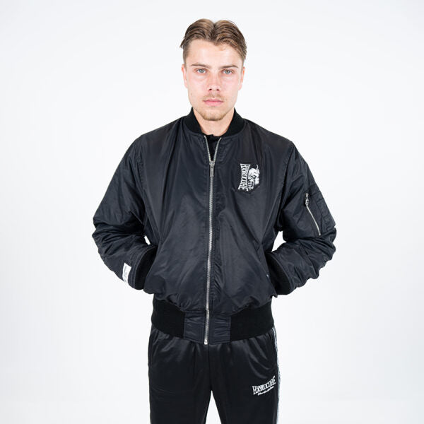 100% HARDCORE BOMBERJACKET
VERTICAL BLACK