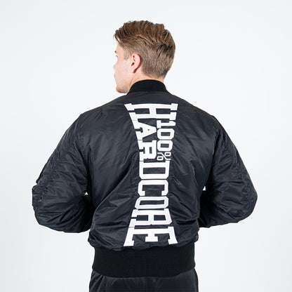 100% HARDCORE BOMBERJACKET
VERTICAL BLACK