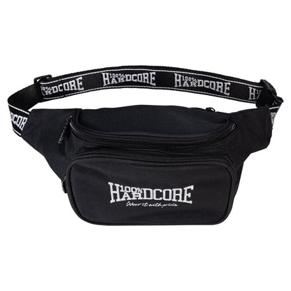 100% Hardcore Hipbag Essential Black - GABBERPLANET