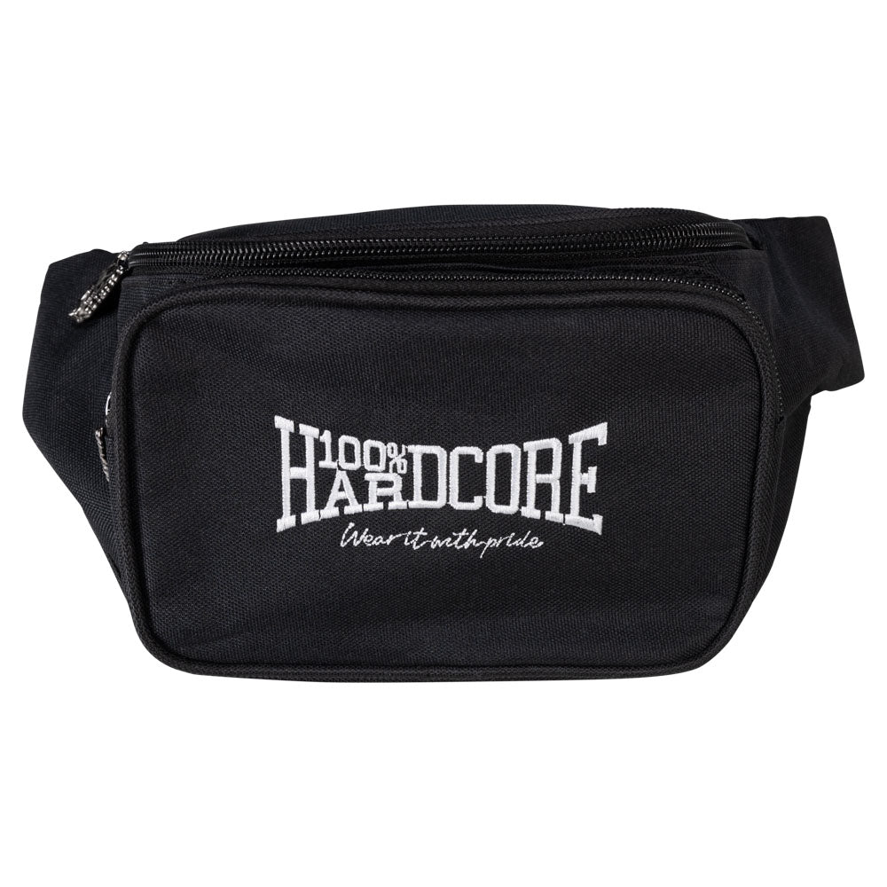 100% Hardcore Hipbag Essential Black - GABBERPLANET