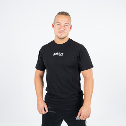 100% Hardcore T-shirt Gabber Vertical Black *