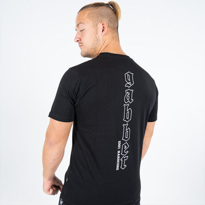 100% Hardcore T-shirt Gabber Vertical Black *