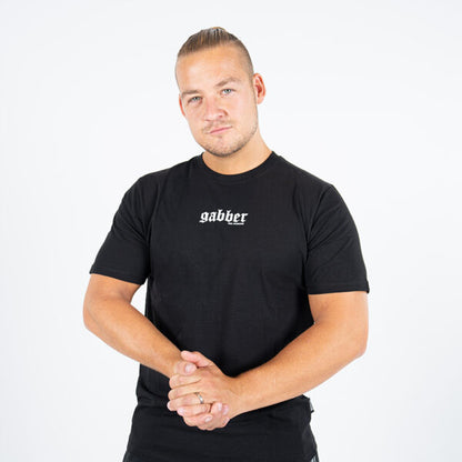 100% Hardcore T-shirt Gabber Vertical Black *
