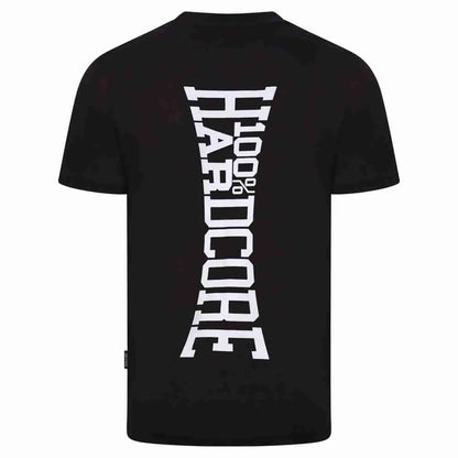 100% Hardcore T-shirt Vertical Black