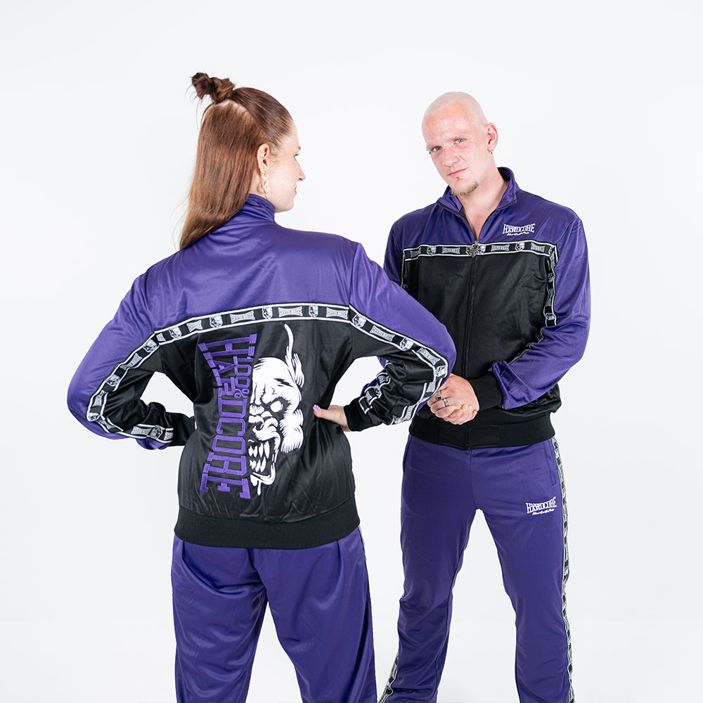 100% HARDCORE TRAINING JACKET ESSENTIAL PURPLE