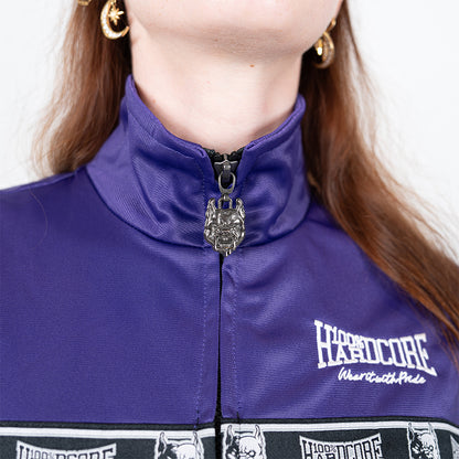 100% HARDCORE TRAINING JACKET ESSENTIAL PURPLE