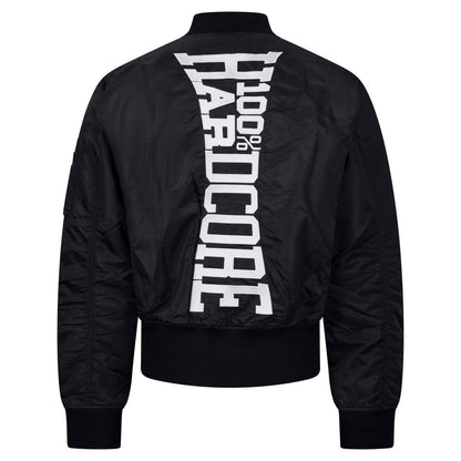 100% HARDCORE BOMBERJACKET
VERTICAL BLACK
