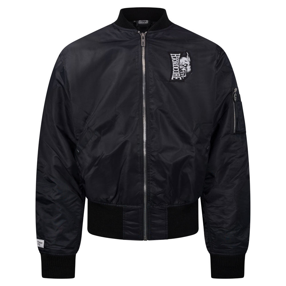 100% HARDCORE BOMBERJACKET
VERTICAL BLACK
