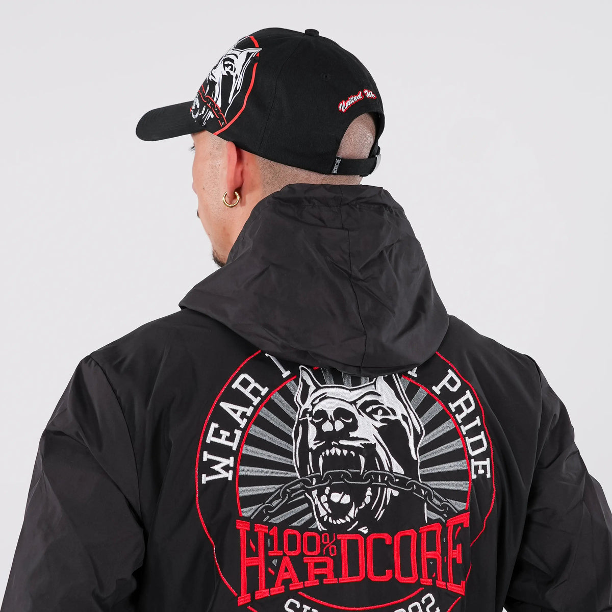100% Hardcore Cap Round Dog-1