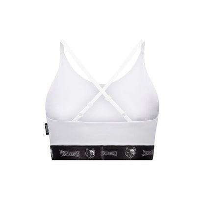 100% Hardcore Women Sport Top Taping White