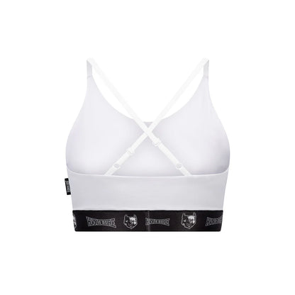 100% Hardcore Women Sport Top Taping White
