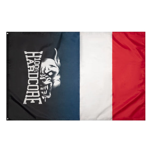 100% HARDCORE FLAG FRANCE RAGE