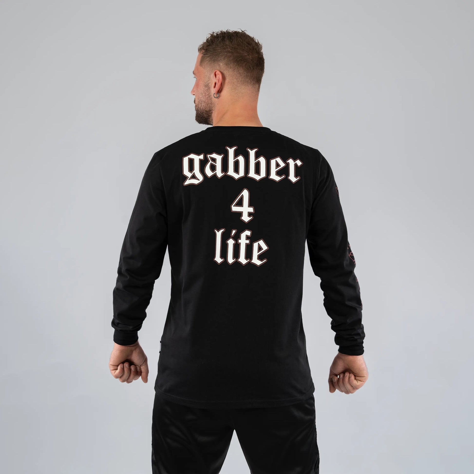 100% Hardcore Gabber Longsleeve Gabber 4 Life